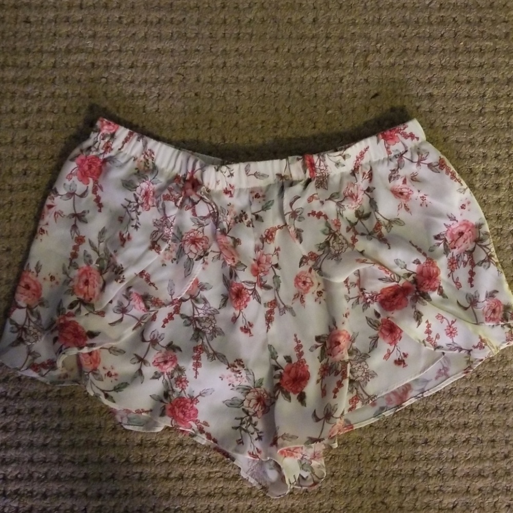 Floral shorts